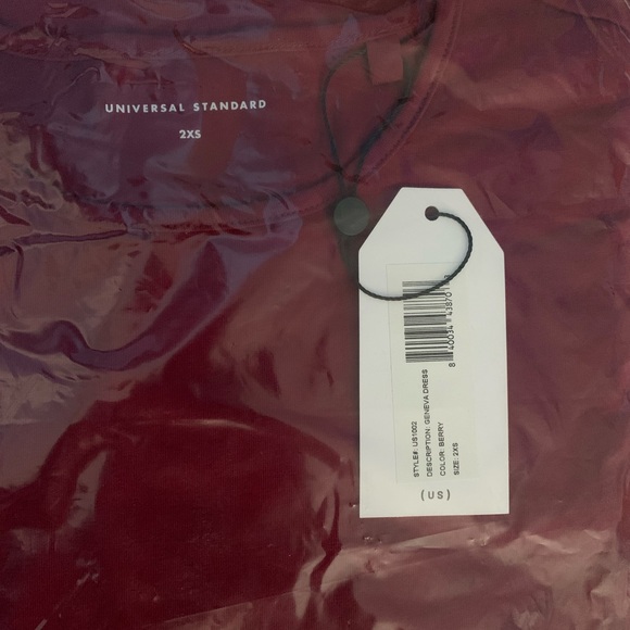 Universal Standard Size 2XS Berry Geneva Dress - Picture 6 of 6